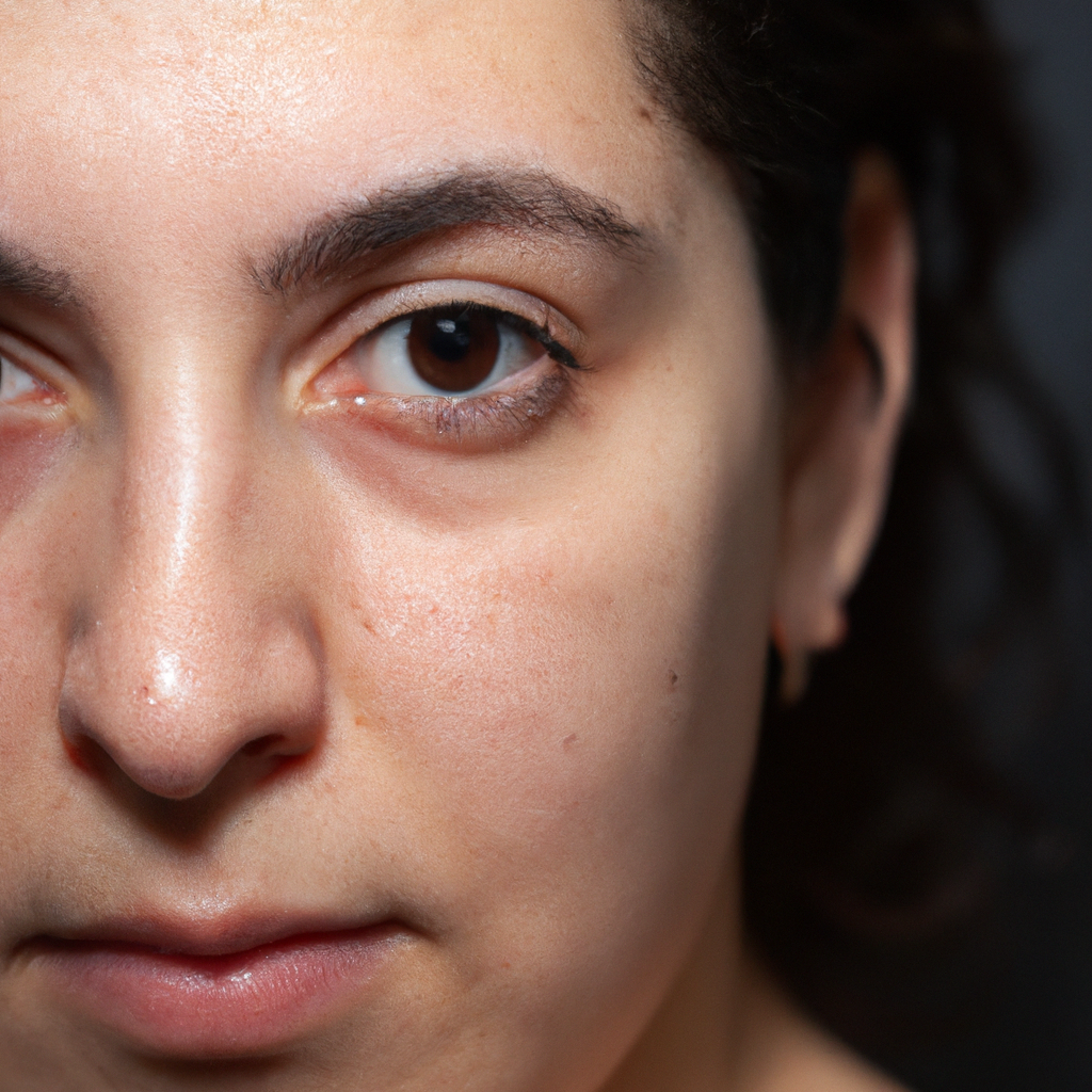 Retrato sin retoque: textura de piel visible y luz natural